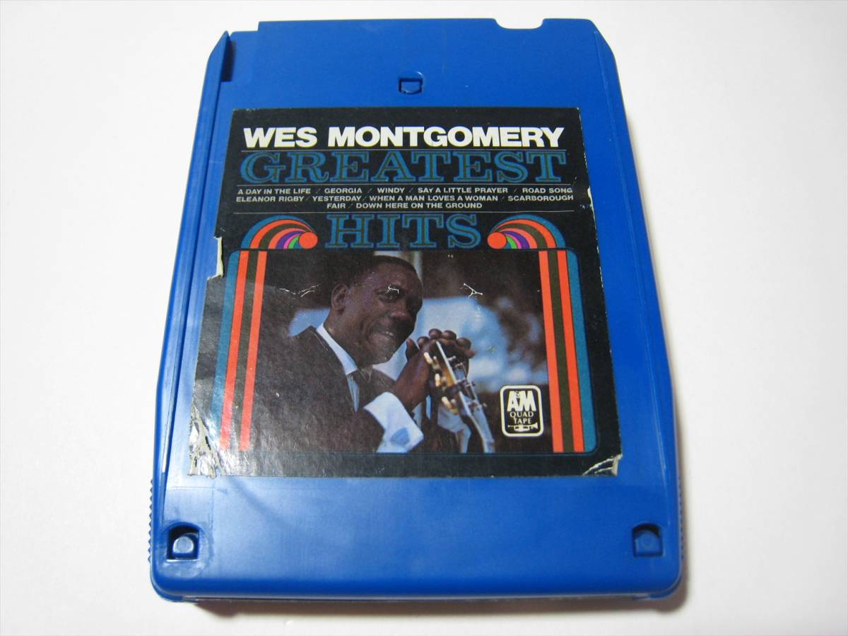 【8トラックテープ】 WES MONTGOMERY / ●4CH● GREATEST HITS US版 ウェス・モンゴメリー グレイテスト・ヒッツ_画像1