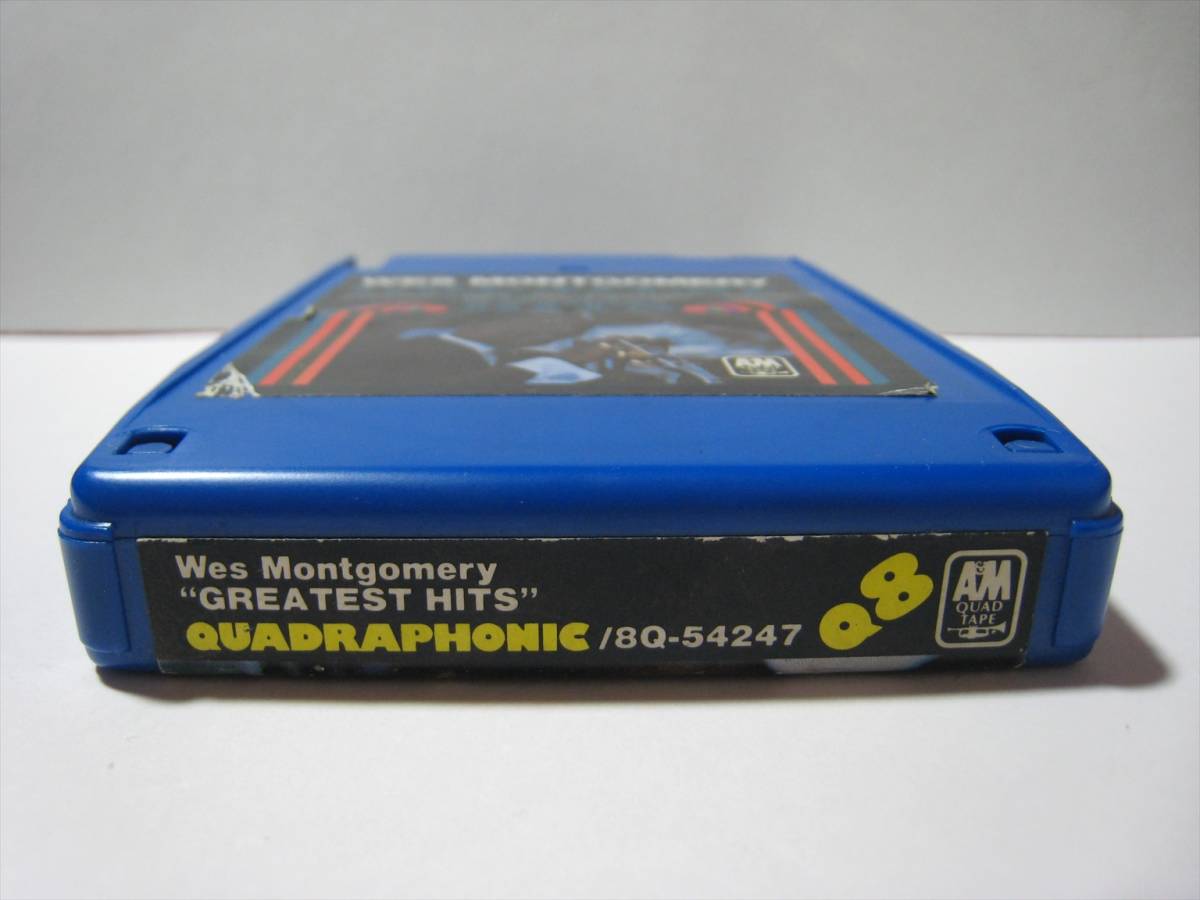 【8トラックテープ】 WES MONTGOMERY / ●4CH● GREATEST HITS US版 ウェス・モンゴメリー グレイテスト・ヒッツ_画像3