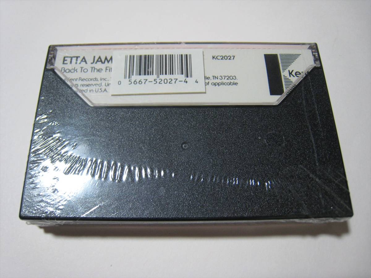 【カセットテープ】 ETTA JAMES / ★新品未開封★ BACK TO THE FIFTIES US版 エタ・ジェイムス_画像2