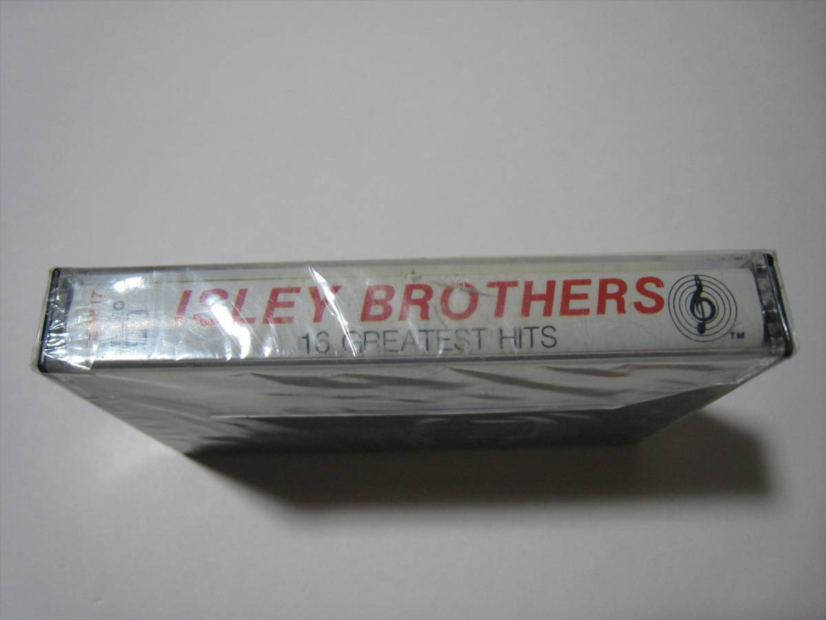 [ cassette tape ] ISLEY BROTHERS / * new goods unopened * 16 GREATEST HITS US version I gap -* Brothers 