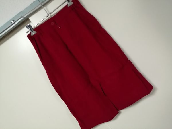 jjyk3-1352 ■ Talbots PETITES ■ タルボット スカート ボトムス タイト ウール 赤 4 M_画像4