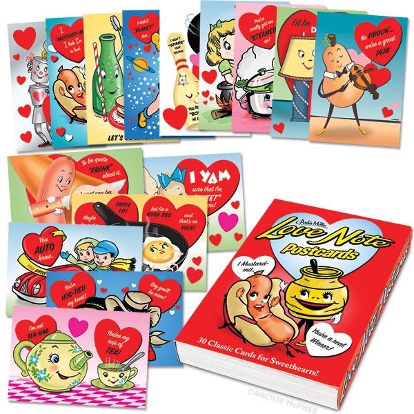 可愛い ポストカード 30種セット Love Note Postcards バレンタイン カード メッセージカード ラブレター雑貨 アメリカン雑貨 アメリカ雑貨