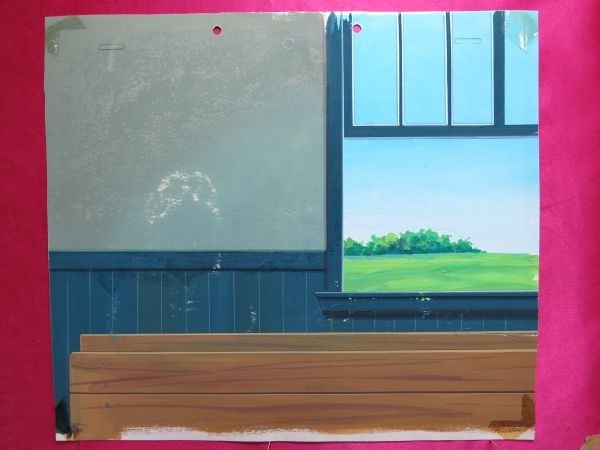 メーカー直売所 トムソーヤの冒険 背景一致 直筆背景付き 蛙騒動 蛙の戦い 第19話 その他
