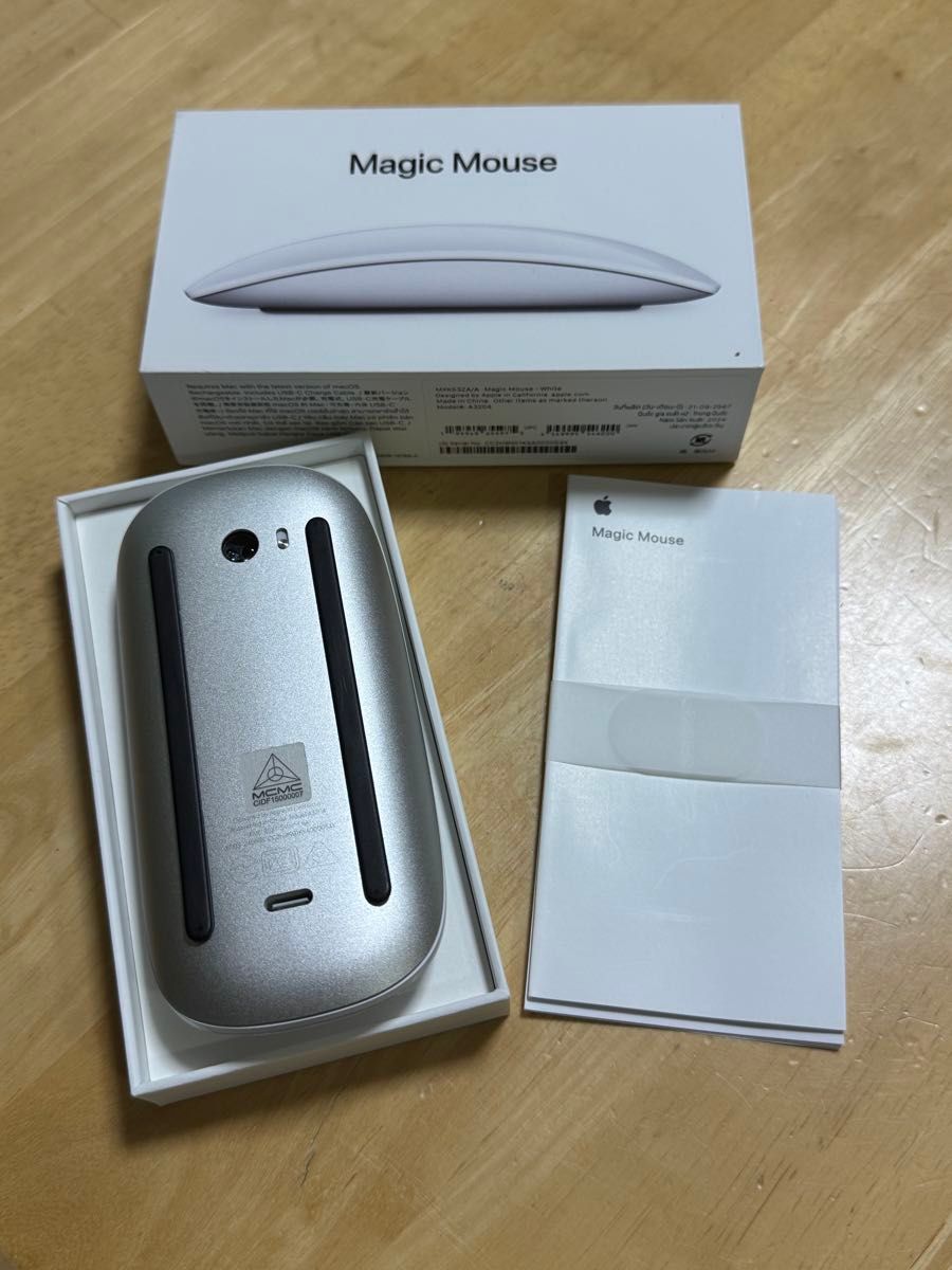 Apple Magic Mouse(USB-C)- ホワイト(Multi-Touch対応 Apple Magic Mouse(USB-C)- ホワイト(Multi-Touch対応