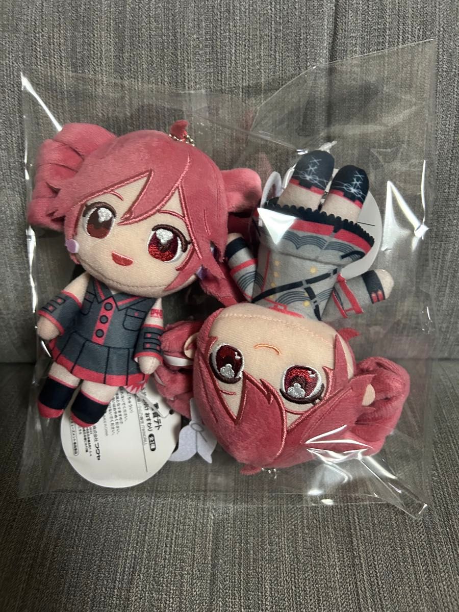 重音テト ぬいぷりけおすわり ぬいぐるみ マスコット 全2種 重音テト ぬいぷりけおすわり ぬいぐるみ マスコット 全2種
