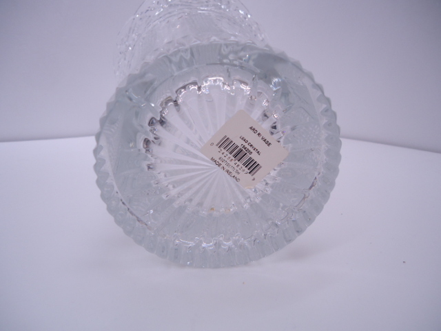 【KCM】食器-308★【WATERFORD/ウォーターフォード クリスタル】ard ri vase《アルドリーベース》LEAD CRYSTAL　花瓶_画像4