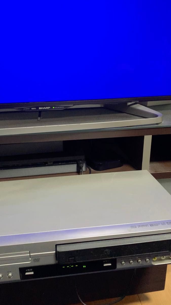 VHS内蔵DVDプレーヤー DVCRーB200
