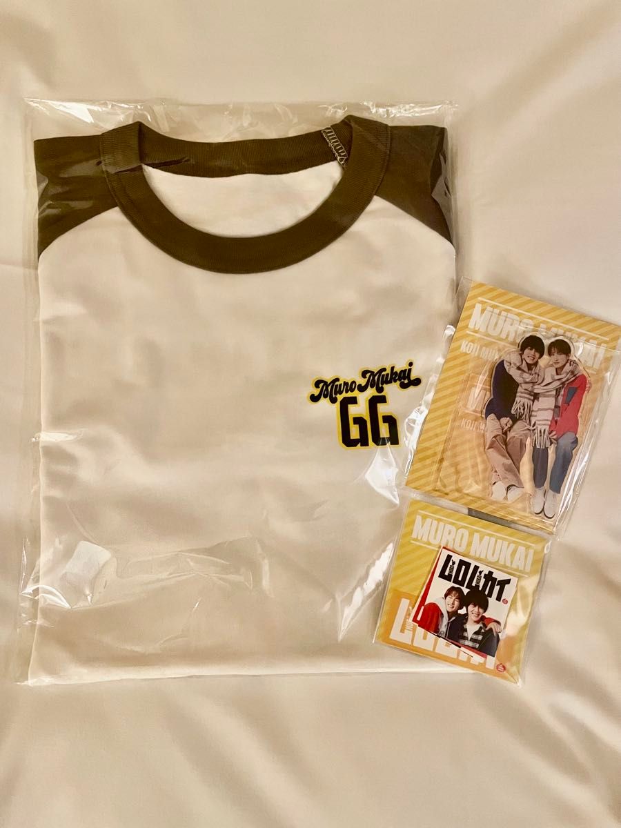 ムロムカイ ロンT アクスタ ステッカー ムロムカイ ロングTシャツ (アクリルスタンド ステッカー 追加