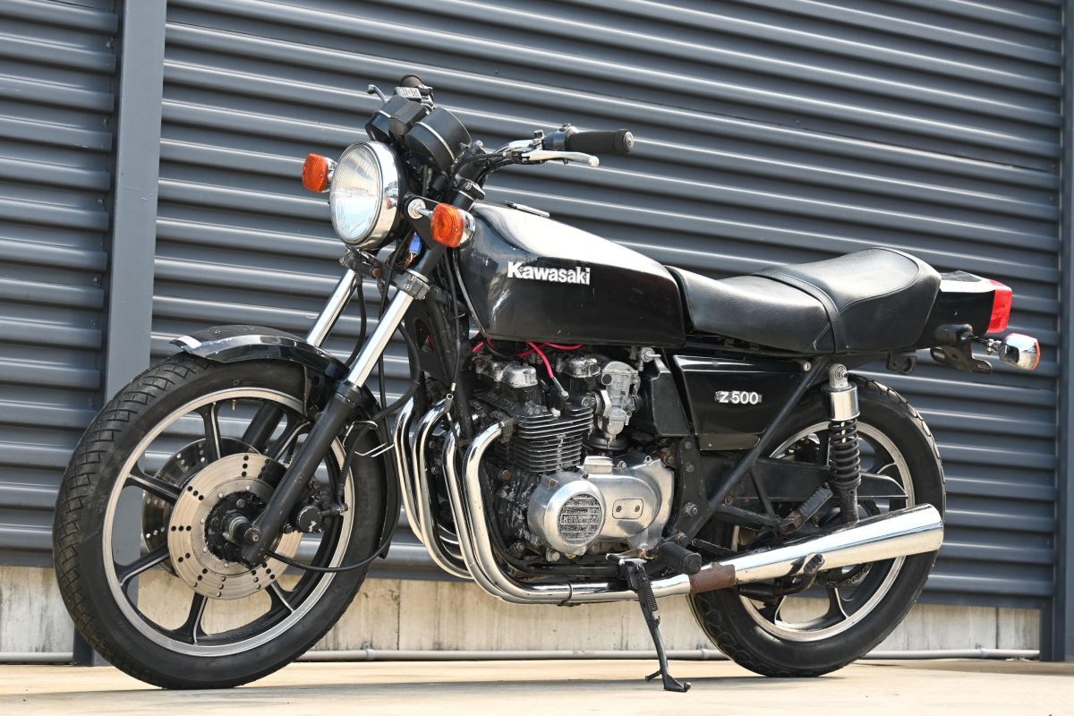 K1069 当時物 国内仕様 Z500FX 書類付き レストアベース 0148 検 K1069 当時物 国内仕様 Z500FX 書類付き レストアベース 0148 検