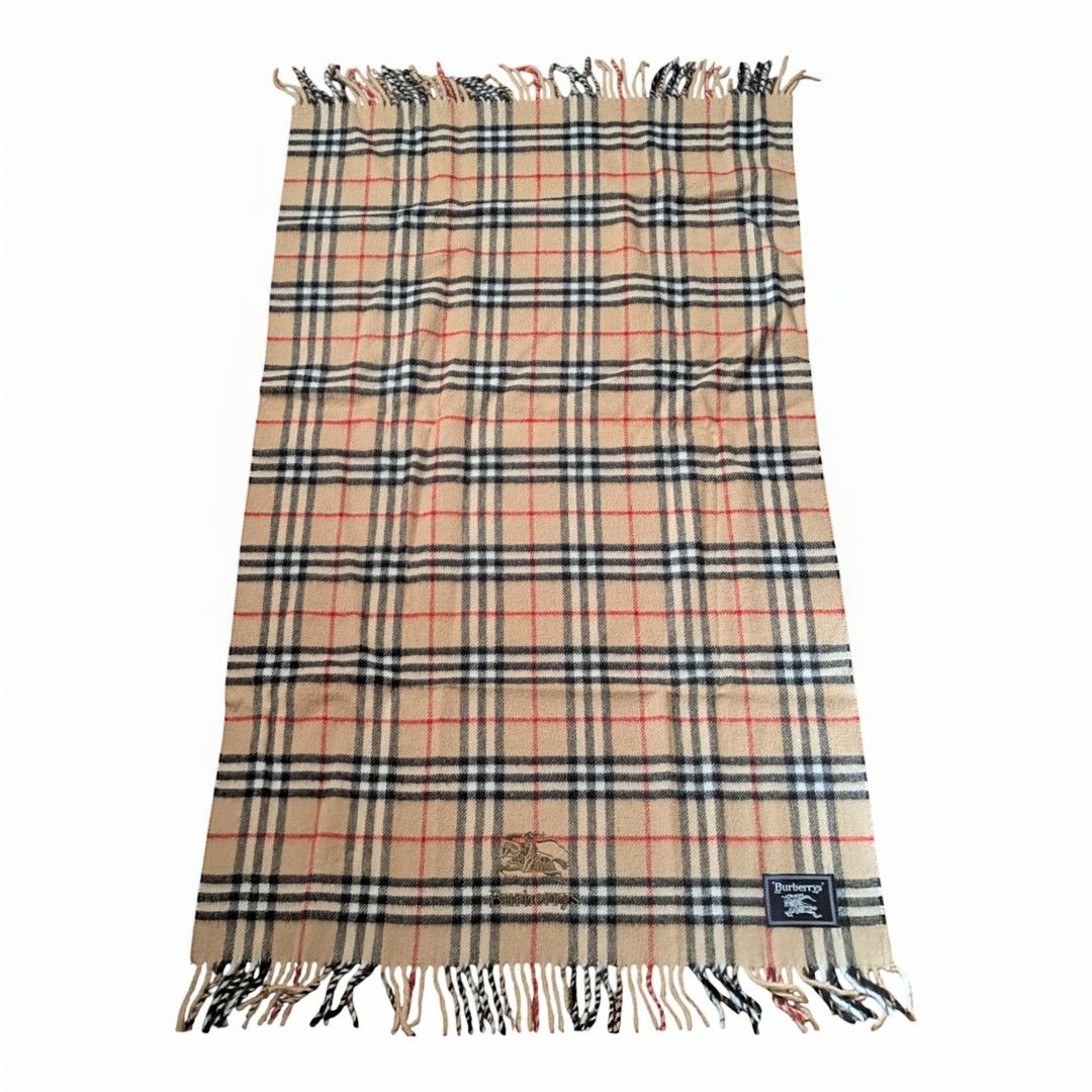 バーバリー ひざ掛け ブランケット ウール100% BURBERRY 新品未 バーバリー ひざ掛け ブランケット ウール100% BURBERRY 新品未