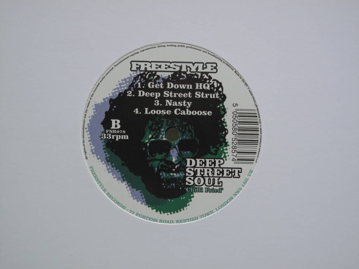 新品未使用 Deep Street Soul / Chilli Fried 12inchレコード　送料無料 (0219)