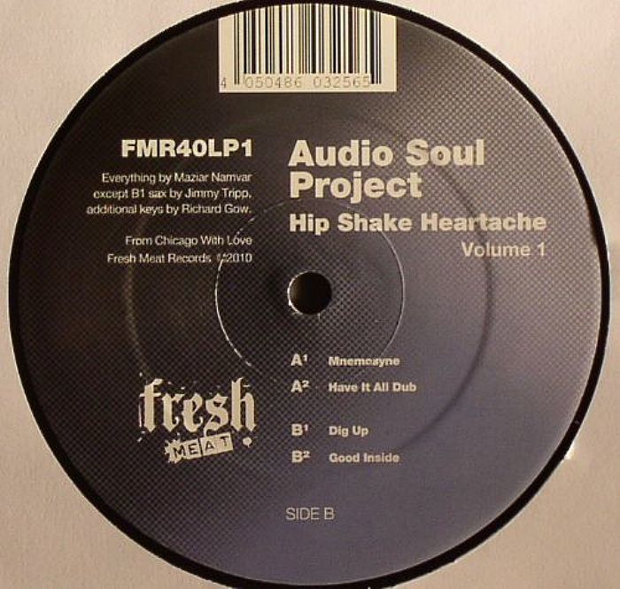 新品未使用 Audio Soul Project / Hip Shake Heartache Volume 1 -12inchレコード-　送料無料 (0048)