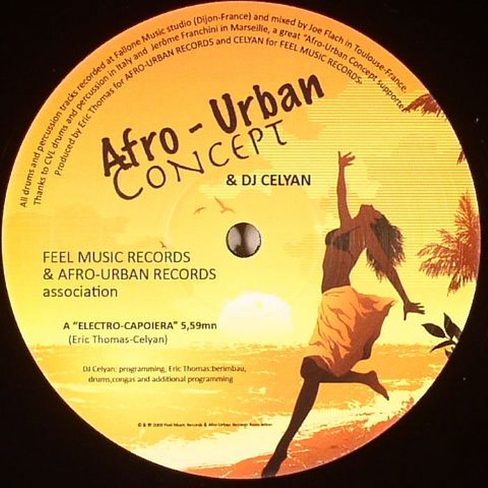 新品未使用 Afro Urban Concept/DJ Celyan -Electro Capoeira- 12inchレコード　送料無料 (0045)