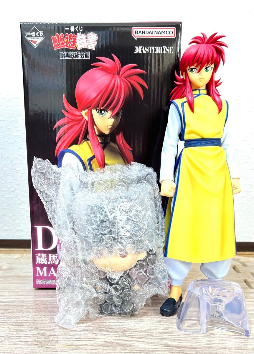 新品未開封】D賞 蔵馬 E賞セット 2点セット フィギュア 幽遊白書 新品未開封】D賞 蔵馬 E賞セット 2点セット フィギュア 幽遊白書