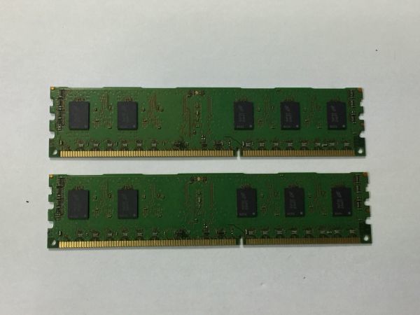 1.IBM SYSTEM X 3550 M2 7946-22J ラックサーバー用 メモリ　マイクロン　1GB×２　PC3-10600R BO788G 　1_画像5