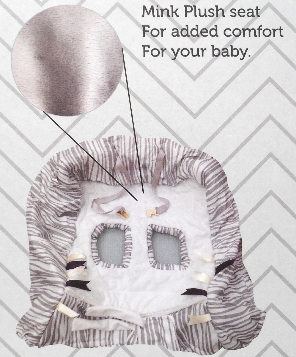 新品 BABY LOUNGE Luxe カート カバー プロテクター 赤ちゃん 幼児用 6か月～4歳 15kgまで ショッピングカート ハイチェアーなどに_画像5