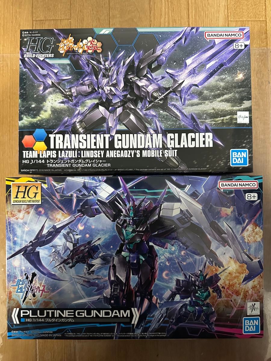 HG プルタインガンダム トランジェントガンダムグレイシャー