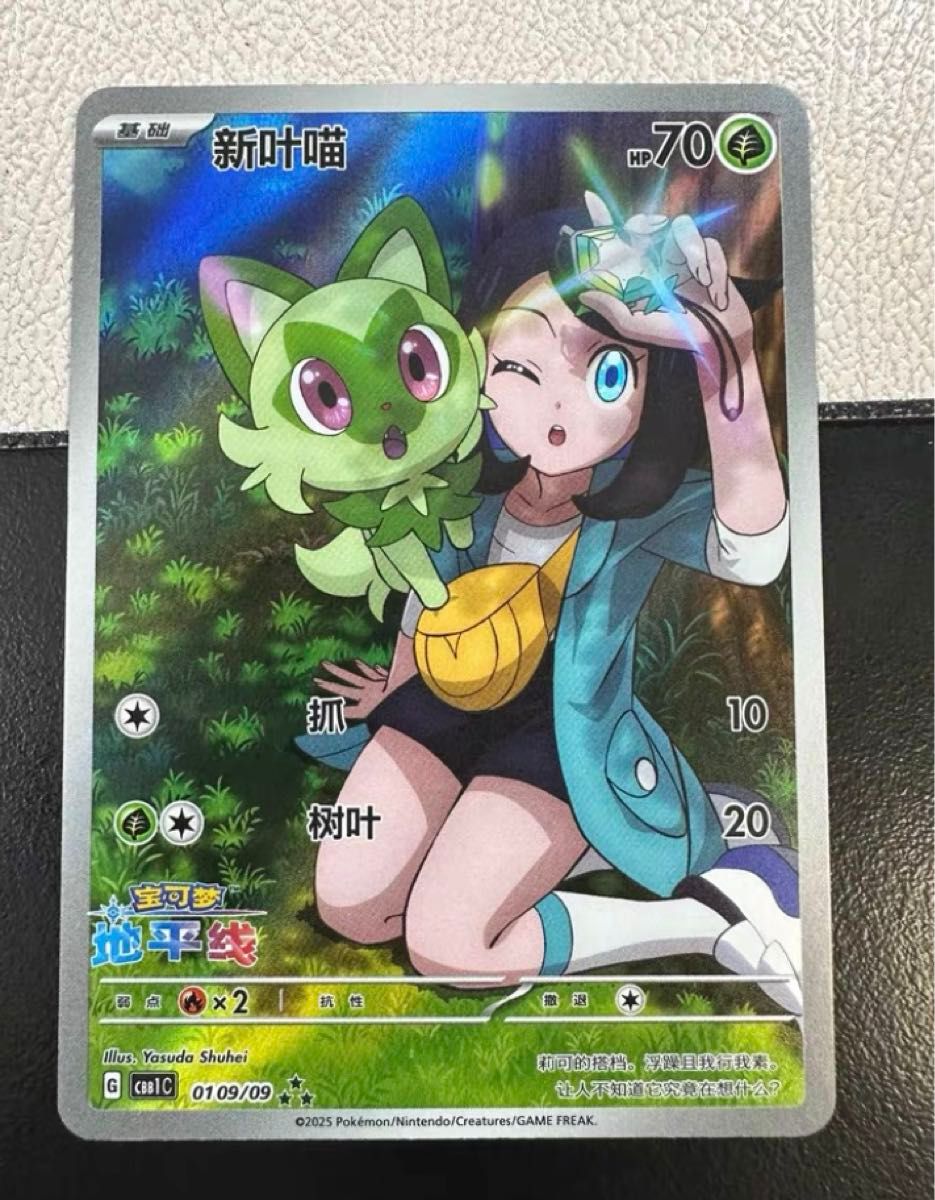 ポケモンカード 中国限定 ニャオハ ポゲータ ワックス AR仕様 ポケモンカード 中国限定 ニャオハ ポゲータ ワックス AR仕様