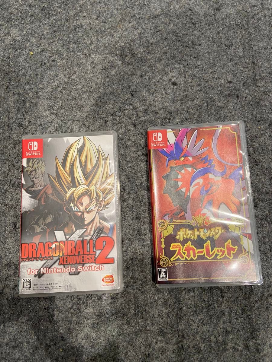 Nintendo Switch ポケットモンスター バイオレット ドラゴンボール ゼノバース2 まとめ売り