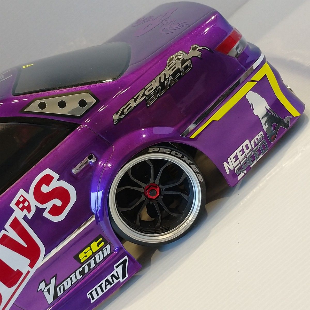 JZX100 MARKⅡ Moty's ラジドリ ラジコンボディ用カッティング JZX100 MARKⅡ Moty's ラジドリ ラジコンボディ用カッティング