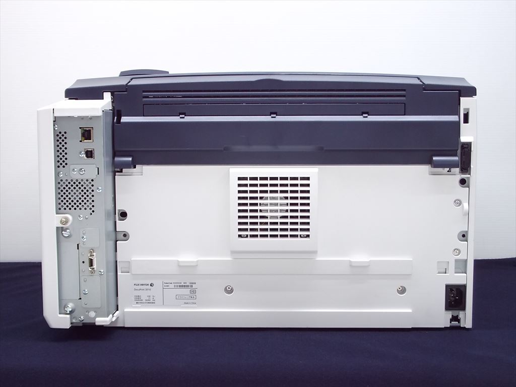  service being completed FUJIXEROX Fuji Xerox DocuPrint 3010 A3 laser printer 