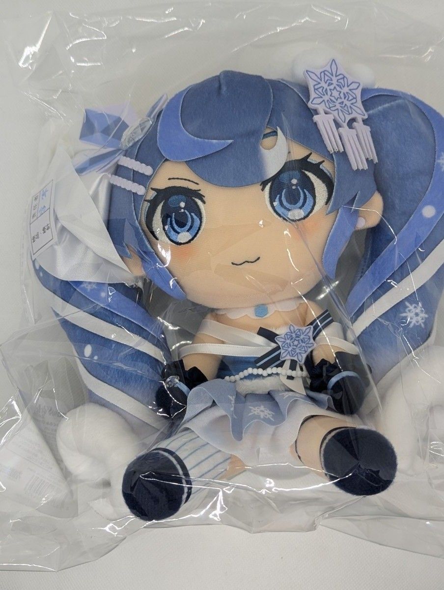 SNOW MIKU 2025 雪ミクぬいぐるみ Crystal Snow Ver 初音ミク SNOW MIKU 2025 雪ミクぬいぐるみ Crystal Snow Ver 初音ミク