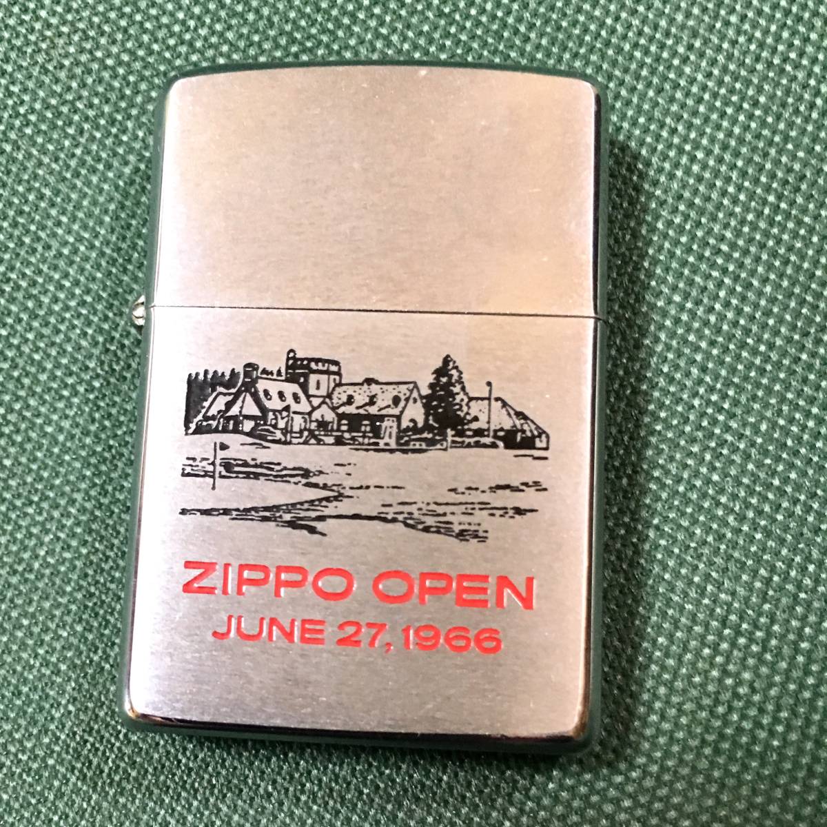 激レア ZIPPO ジッポー 第４回 ZIPPO OPEN ゴルフトーナメント 記念モデル ジッポーの歴史 1978年製造 未使用品 １個限り_画像1