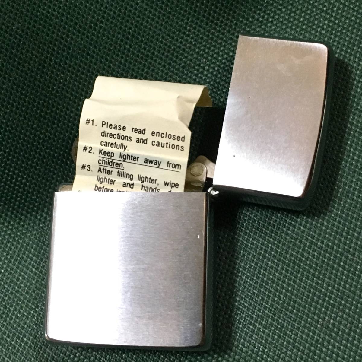 激レア ZIPPO ジッポー 第４回 ZIPPO OPEN ゴルフトーナメント 記念モデル ジッポーの歴史 1978年製造 未使用品 １個限り_画像2