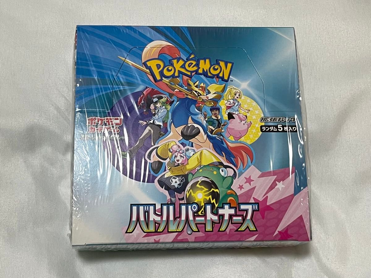 ポケモンカードゲーム バトルパートナーズ 1BOX シュリンク付 ポケモンカードゲーム バトルパートナーズ 1BOX シュリンク付