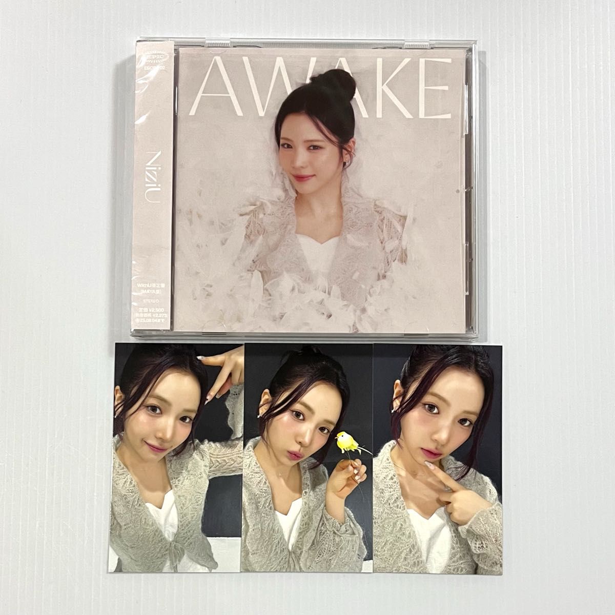 NiziU 1st Mini Album AWAKE マヤ WithU盤CD(トレカ3枚付き NiziU 1st Mini Album AWAKE マヤ WithU盤CD(トレカ3枚付き