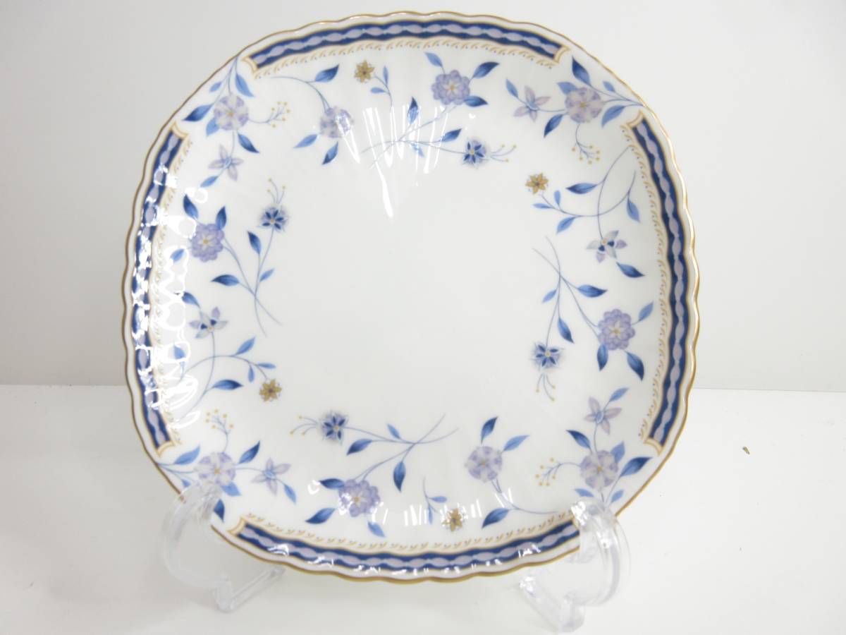 未使用品◆NARUMI Bone china ナルミボーンチャイナ 大皿 中皿 ６枚セット 花柄 最高級磁器 箱付 管理2002 P-11_画像3