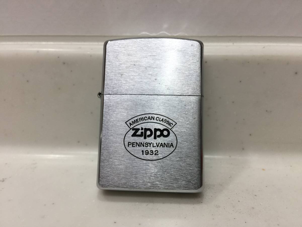 Zippo　ジッポー　AMERICAN CLASSIC　PENNSYLVANIA　1932　03年製　　　T182　　　KJ1_画像1