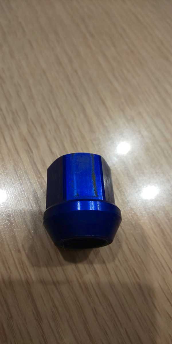  wheel duralumin nut M12×1.50 16pcs blue 