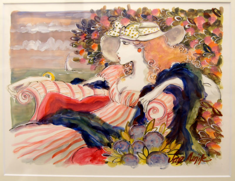 Paypayフリマ 華麗なパリジェンヌを描く画家 サージ マルジス 水彩 原画 薔薇色のソフィー 直筆サイン入り 額付 送料無料 Paypayフリマ 華麗なパリジェンヌを描く画家 サージ マルジス 水彩 原画 薔薇色のソフィー 直筆サイン入り 額付 送料無料