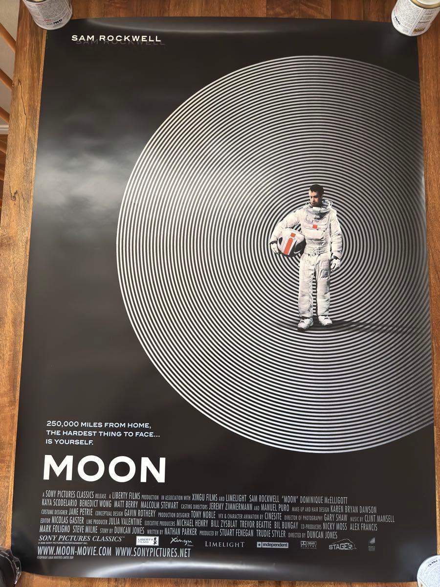 超レア!「映画館専用ポスター」月に囚われた男 US版 Moon(2009) 超レア!「映画館専用ポスター」月に囚われた男 US版 Moon(2009)