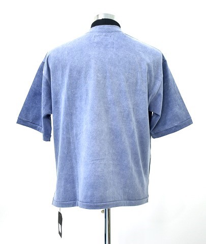 bukht (ブフト) CREW NECK POCKET TEE Pigment dyed クルーネックポケットTシャツ 半袖T-SHIRT S/S 1（S）ピグメントダイ BV-52102_画像2