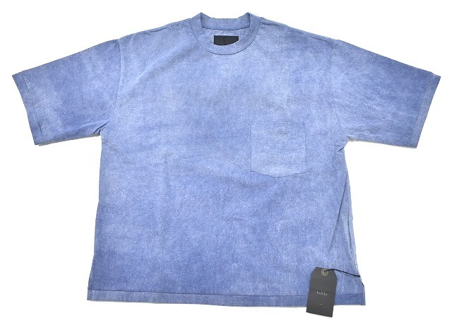 bukht (ブフト) CREW NECK POCKET TEE Pigment dyed クルーネックポケットTシャツ 半袖T-SHIRT S/S 1（S）ピグメントダイ BV-52102_画像6