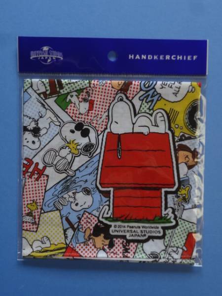 [Платок] USJ Limited ★ Snoopy/Handkerchief Comic Pattern ★ Плата за доставку 250 иен ~