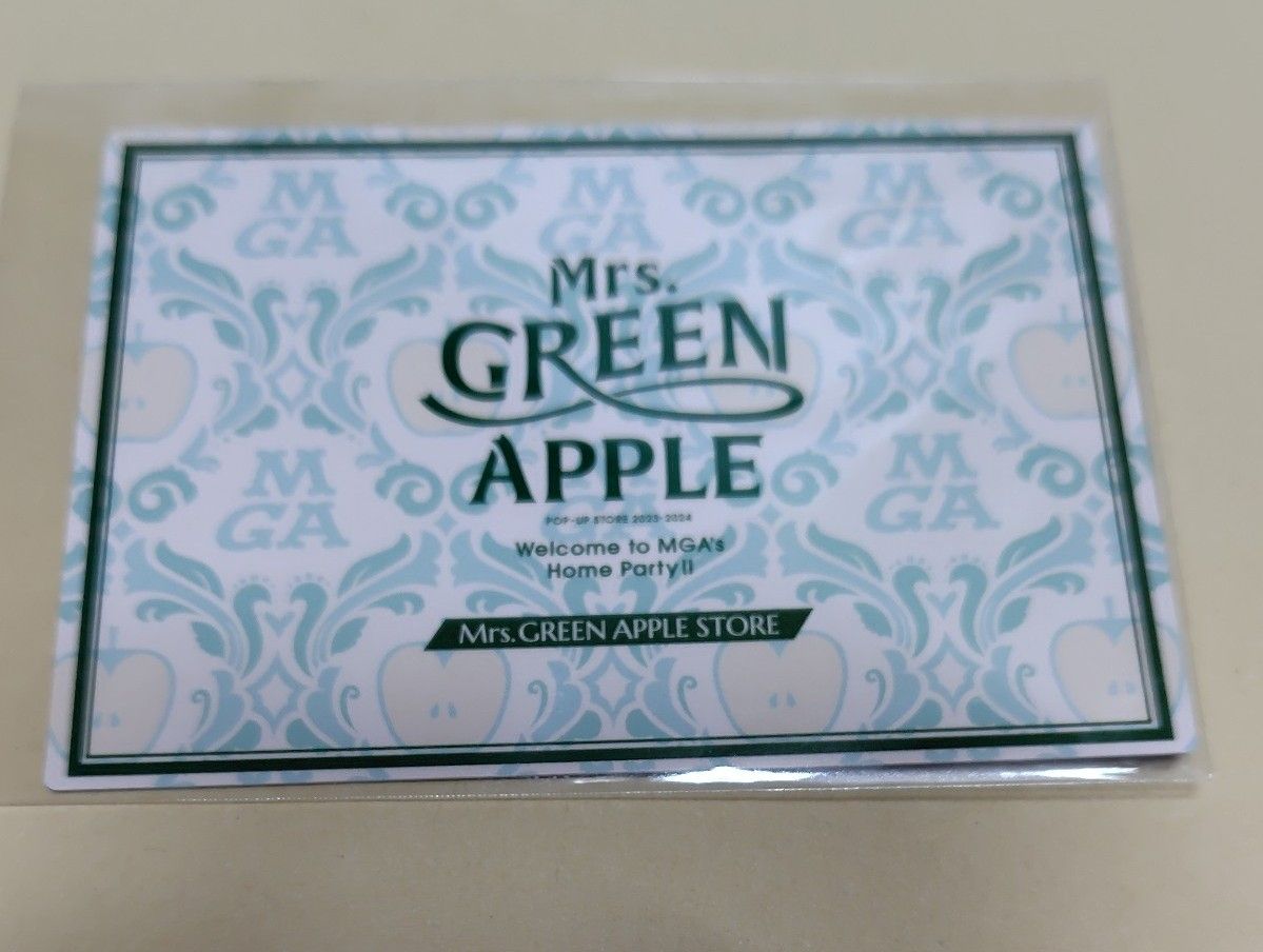 未使用スリーブ入り Mrs GREEN APPLE ポップアップストア 非売品 未使用スリーブ入り Mrs GREEN APPLE ポップアップストア 非売品