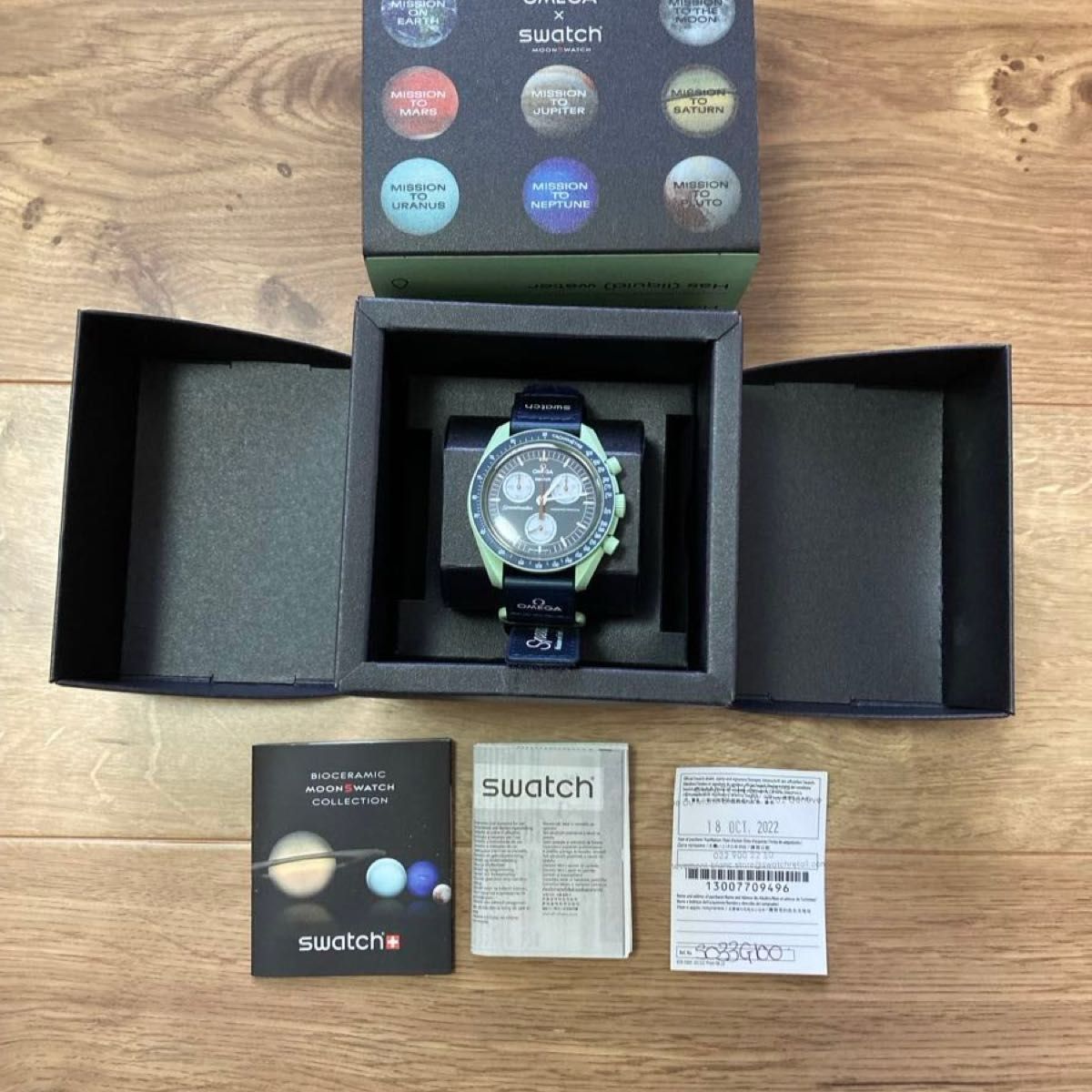 【最終価格】OMEGA x SWATCH オメガスウォッチ Mission on Earth