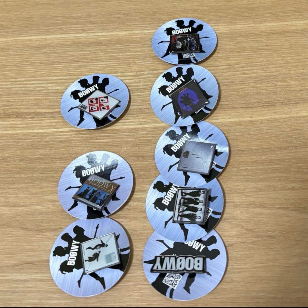 売れ筋商品 BOOWY THE ARTIST COLLECTION ピンズ ピンバッジ 8種 売れ筋商品 BOOWY THE ARTIST COLLECTION ピンズ ピンバッジ 8種