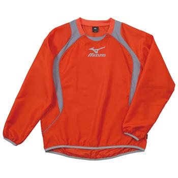 [55%OFF]MIZUNO Mizuno [ new goods ] windbreaker shirt *62WS-275*3,960 jpy. goods [ price decline prompt decision ] orange ash 140