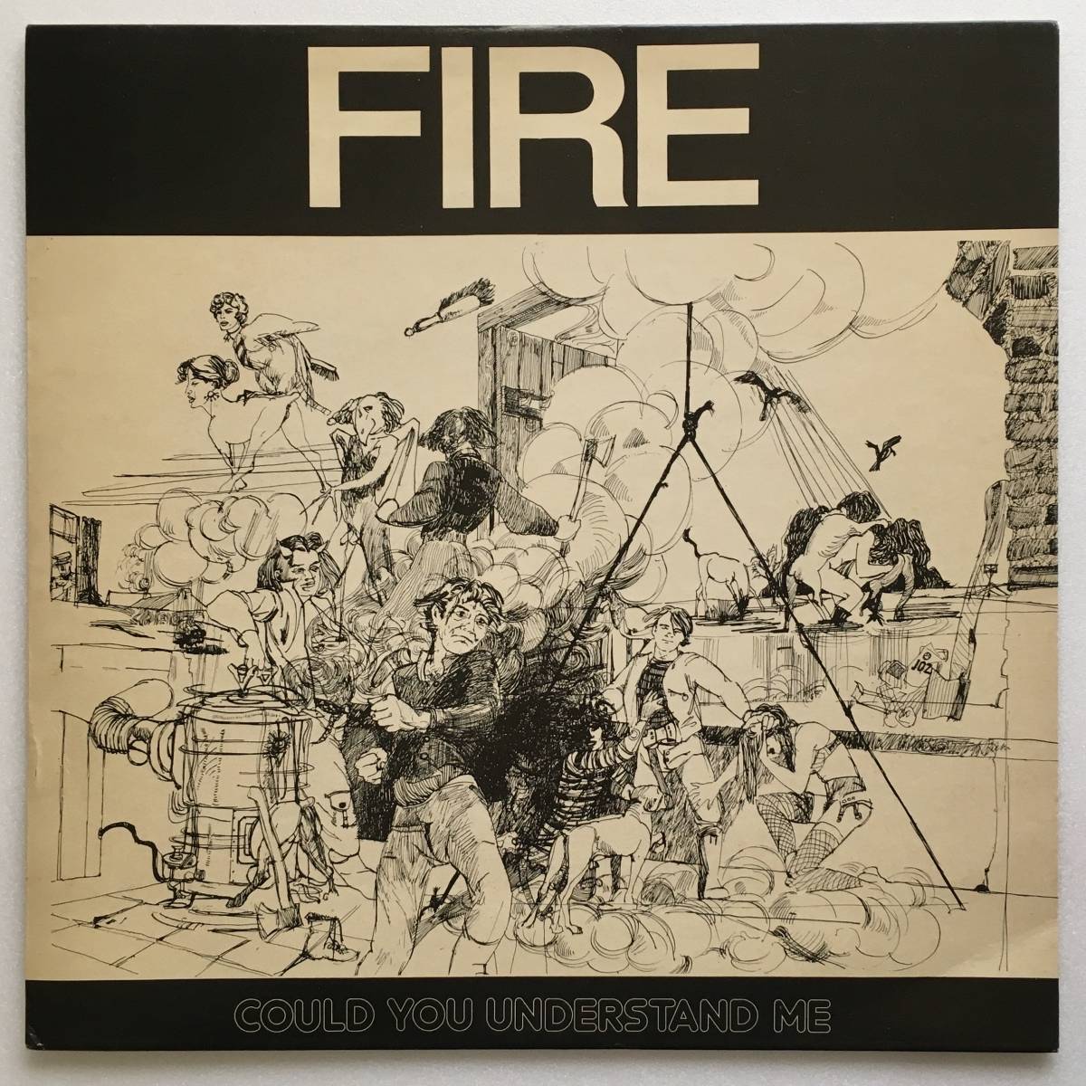 FIRE「COULD YOU UNDERSTAND ME」NETHERLANDS ORIGINAL KILLROY LPA 89.598 LL '73 YUGOSLAVIA HEAVY ROCK MEGA RARE ORIGINAL_画像1