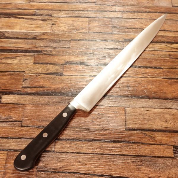 ヴォストフ 筋引包丁 研ぎ済 スライサー 牛刀 細(xì)身 古ぼるしたー 筋引き 4522-26SG