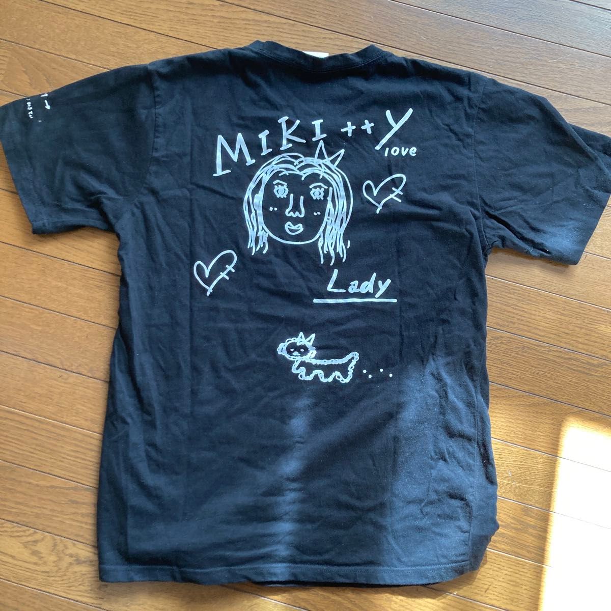 藤本美貴 GAM 1stツアー ミキティ Tシャツ ブラック 藤本美貴 GAM 1stツアー ミキティ Tシャツ ブラック L タレント