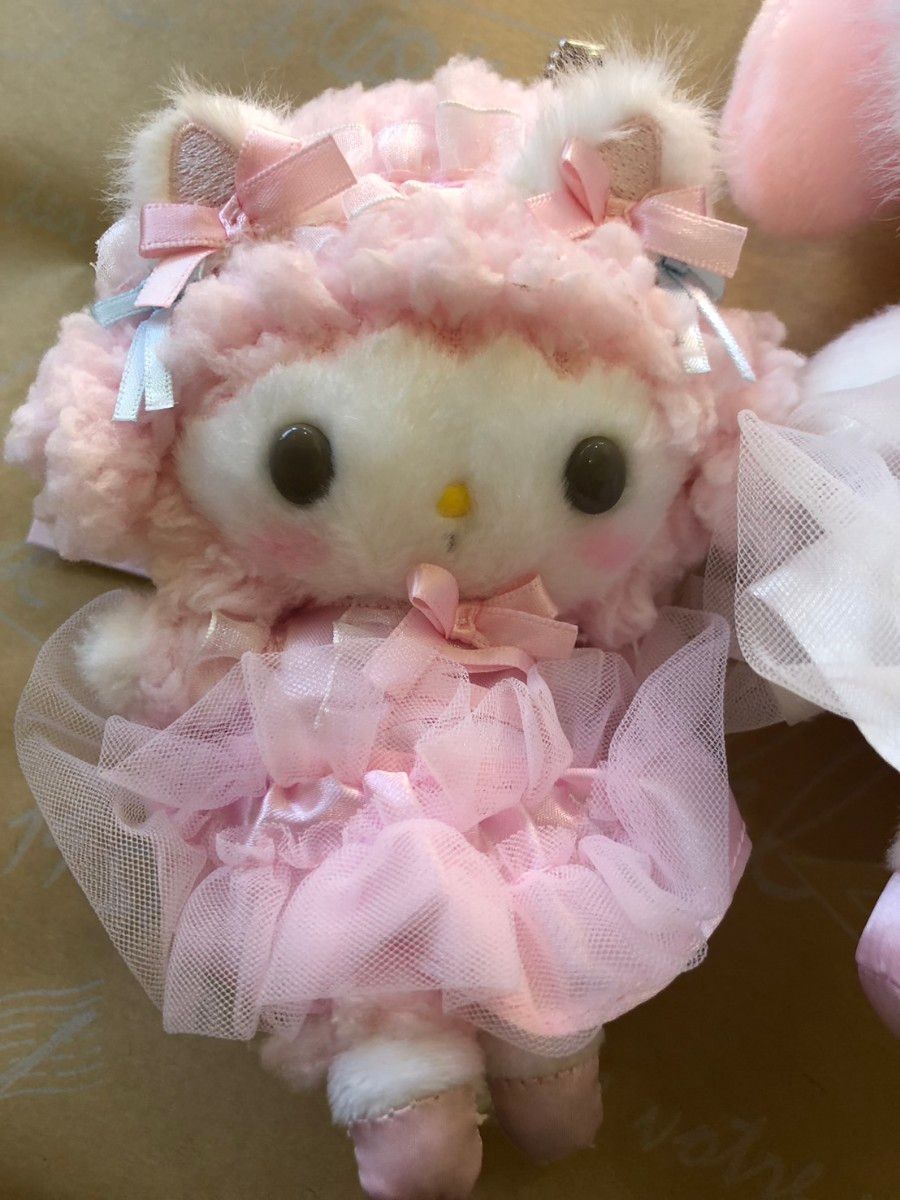 サンリオ 白猫バレリーナ マイメロディ ぬいぐるみ マスコット サンリオ 白猫バレリーナ マイメロディ ぬいぐるみ マスコット