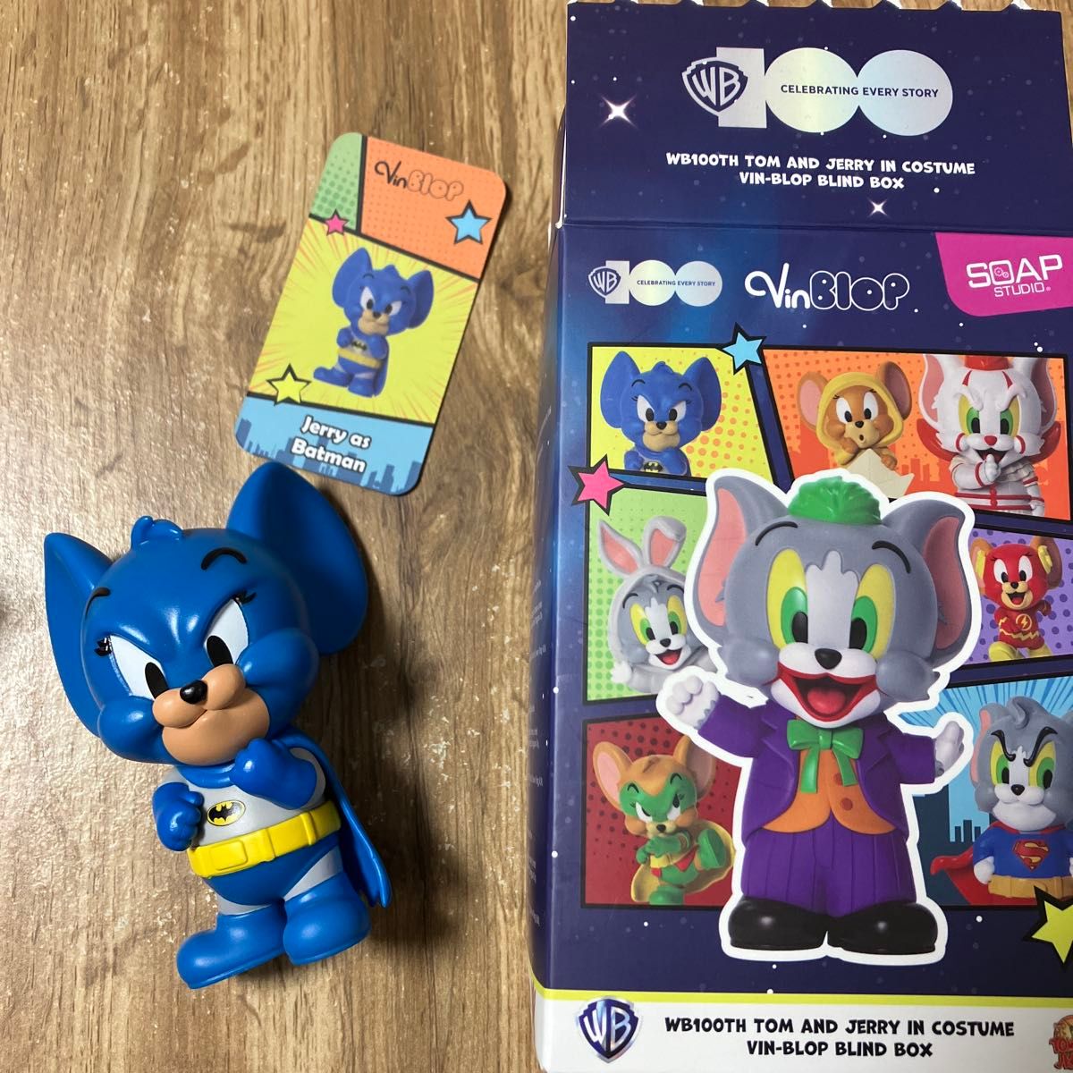 トムとジェリー フィギュア SOAPSTUDIO VinBloP バットマン トムとジェリー フィギュア SOAPSTUDIO VinBloP バットマン