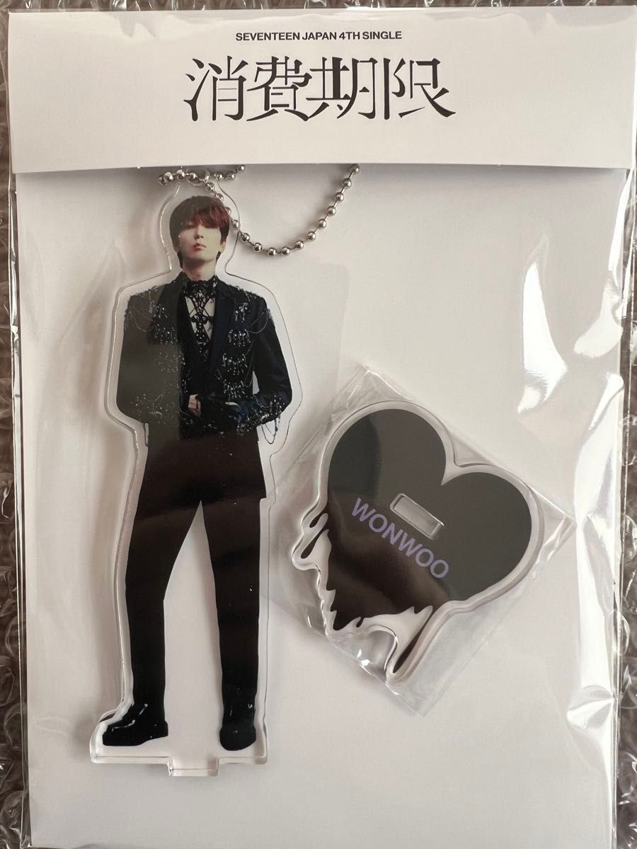 SEVENTEEN ウォヌ 消費期限 アクスタ アクリルスタンド 新品未 SEVENTEEN ウォヌ 消費期限 アクスタ アクリルスタンド 新品未