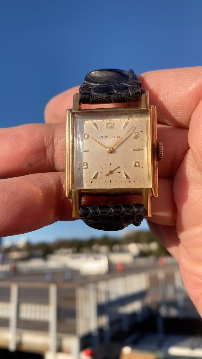 SEIKO SMALL SECOND スクエア アンティーク