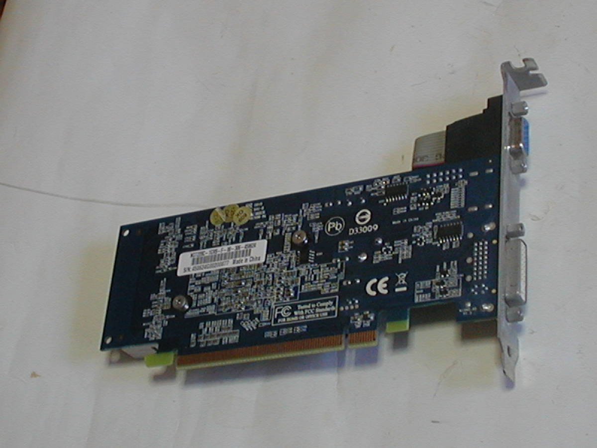 ビデオボード ECS NGT220C-1GVS-F EXPRESS 1GB 動作OK k722_画像2